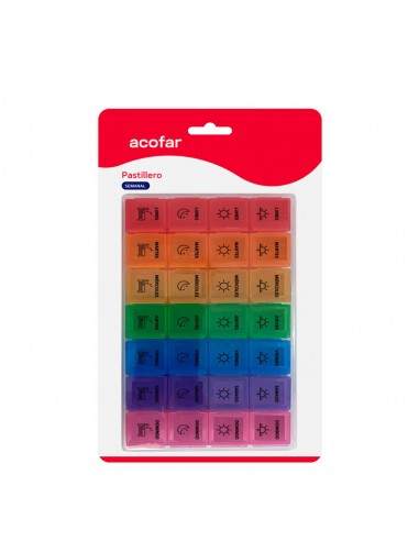 ACOFAR PASTILLERO SEMANAL HORIZONTAL