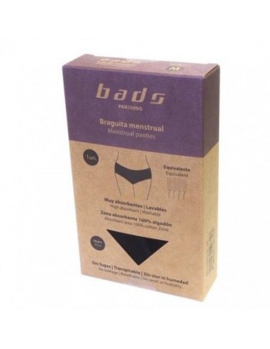 BRAGUITAS MENSTRUAL BADS TALLA XL