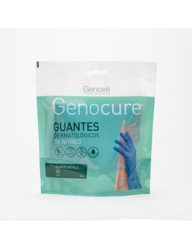 GUANTES DERMAT GENOCURE NITRILO T MED 1U