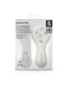 SUAVINEX SET CEPILLO Y PEINE BLANCO +0M