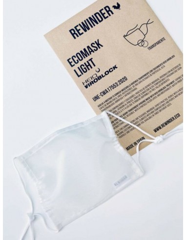 MASCARILLA REWINDER 30LAV 1U BCO T/L