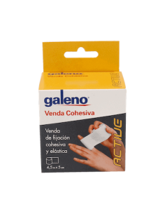 GALENO VENDA COHESIVA BLANCA 4,5MX5CM
