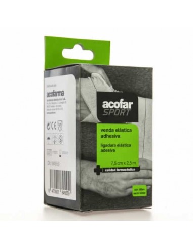 VENDA ACOFAR ELASTICA ADH 7,5CMX2,5M