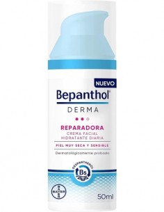 BEPANTHOL DERMA CREMA FACIAL HIDRATANTE DIARIA REPARADORA...
