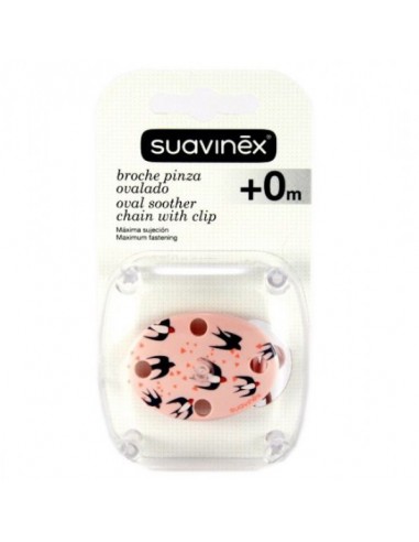 SUAVINEX BROCHE PINZA CADENA OVALADO