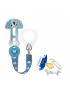 MAM CLIP IT & COVER AZUL S182