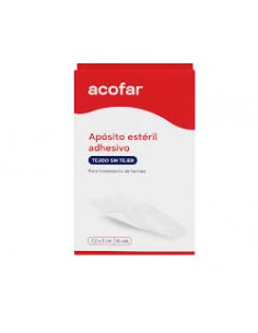 APOSITO ACOFAR ESTERIL ADHES 10X6 10U
