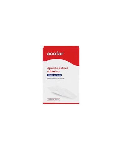 APOSITO ACOFAR ESTERIL ADHES 10X6 10U
