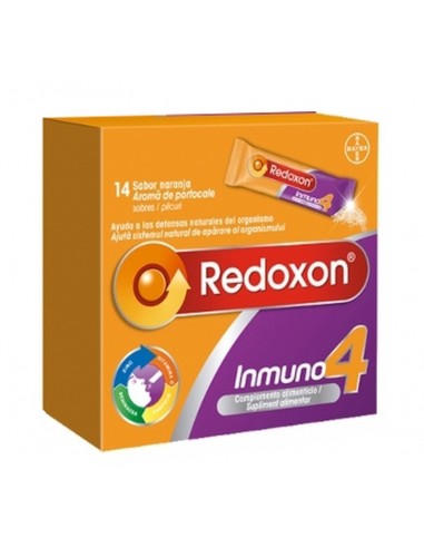 REDOXON INMUNO 4 14 SOBRES NARANJA