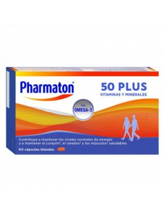 PHARMATON 50 PLUS 60 CAPS
