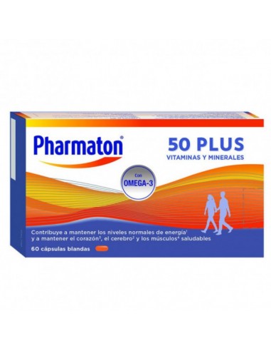 PHARMATON 50 PLUS 60 CAPS