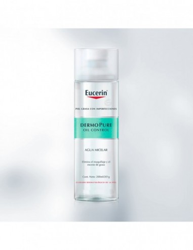 EUCERIN DERMOPURE OIL CONTROL AGUA MICELAR 200ML