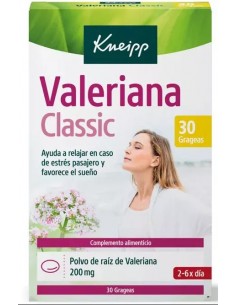 KNEIPP VALERIANA 30 GRAGEAS HERBALES