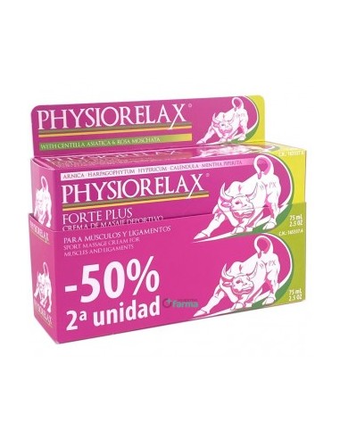 PHYSIORELAX FORTE PLUS CREMA 2X75 ML