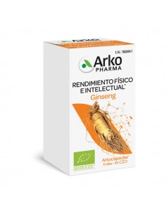 ARKOCAPSULAS GINSENG 45 CAPS