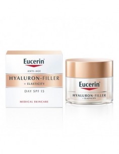 EUCERIN HYALURON FILLER + ELASTICITY CREMA DIA SPF15 50ML