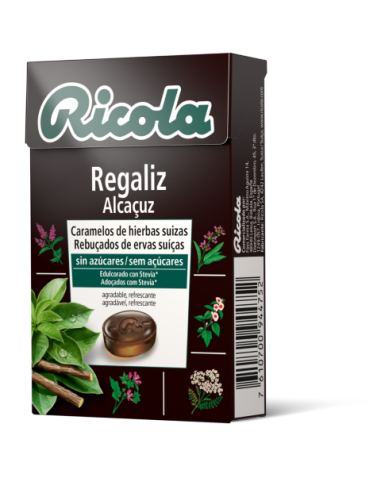 RICOLA CARAMELO CAJA REGALIZ S/A