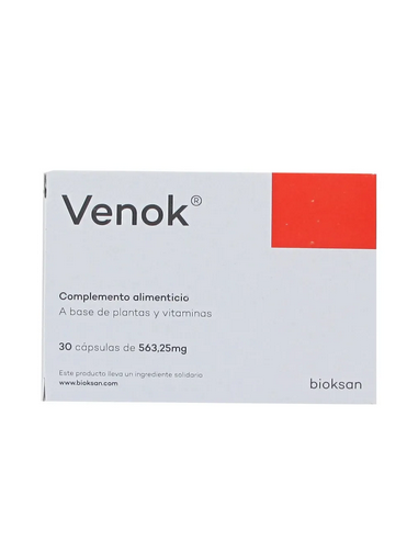 VENOK 563,25 MG 30 CAPSULAS