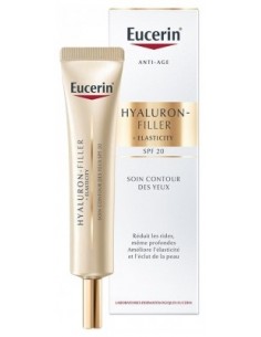 EUCERIN HYALURON FILLER + ELASTICITY CONTORNO DE OJOS SPF20