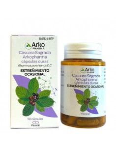 ARKOCAPSULAS CASCARA SAGRADA 250MG 50CAP