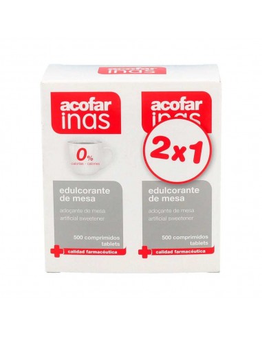 ACOF NESIRA EDULCORANTE 2 X 500 COMP