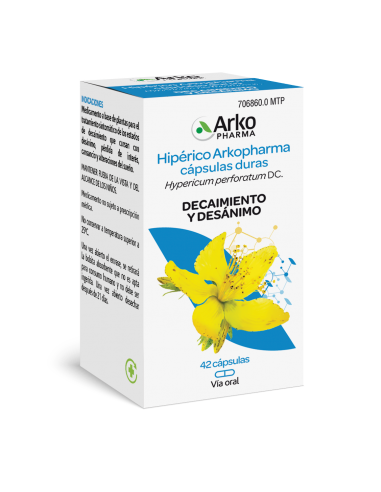 ARKOCAPSULAS HIPERICO 185 MG 42 CAPS
