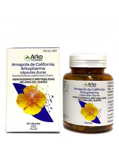 ARKOCAPSULAS AMAPOLA DE CALIFORNIA 84CAP