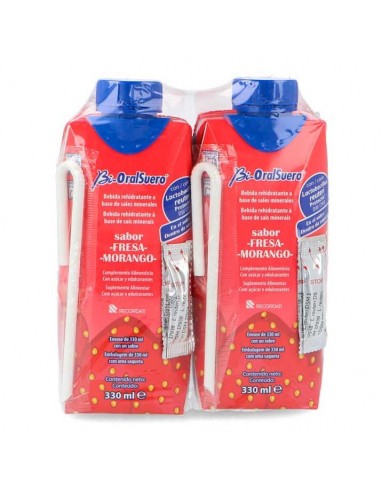 BIORALSUERO FRESA 2X330 ML