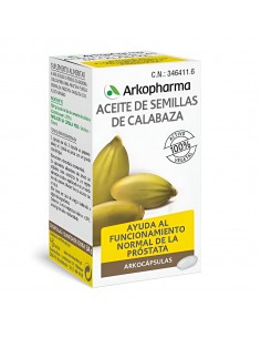ARKOCAPS SEMILLA CALABAZA 50 CAP