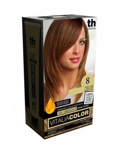TINTE TH PHARMA VIT N 8 RUBIO CLARO