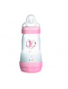 MAM BIB ANTI COLIC 260ML ROSA A121