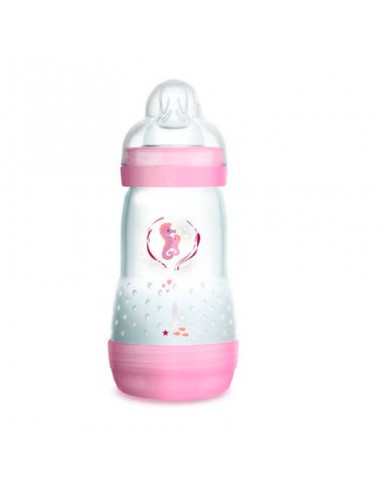MAM BIB ANTI COLIC 260ML ROSA A121