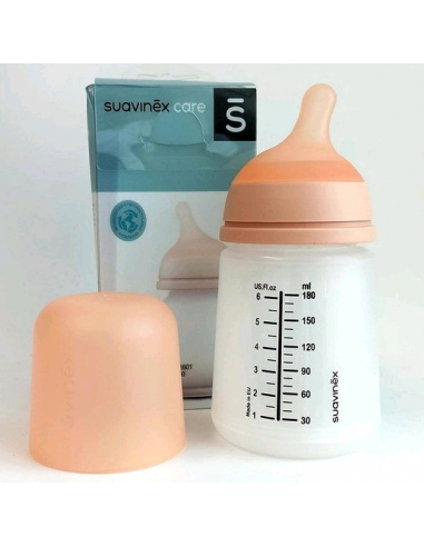 SUAVINEX BIB ANTICOLI 180ML TET SIL T/S