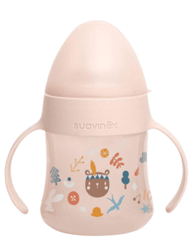 SUAVINEX BIB ENTRENA ASAS SIL 150ML +4M