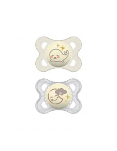 CHUPETE SILICONA MAM ORIGINAL DAY & NIGHT A 6