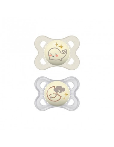 CHUPETE SILICONA MAM ORIGINAL DAY & NIGHT A 6