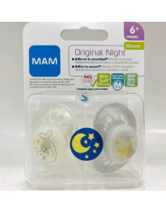 MAM CHUPA NIGHT 6+ SIL 2U S171 UNISEX
