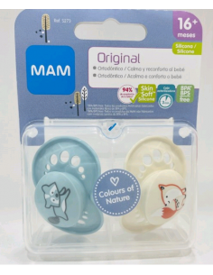 MAM CHUPA ORIGINAL 16+SIL 2U UNISEX S217