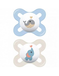 MAM CHUPA START 0-2M SIL 2U S151 AZUL