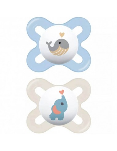 MAM CHUPA START 0-2M SIL 2U S151 AZUL