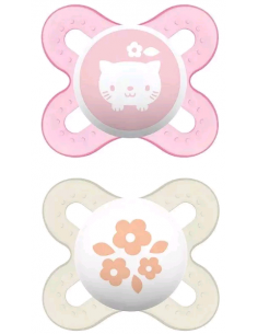 MAM CHUPA START 0-2M SIL 2U S152 ROSA