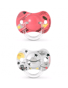 SUAVINEX CHUPA FISIOLOGICO SIL 0-6M 2U