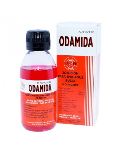 ODAMIDA SOLUCION BUCAL TOPICA 135 ML
