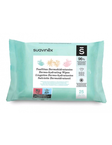 SUAVINEX TOALLITAS HUMEDA 25 U