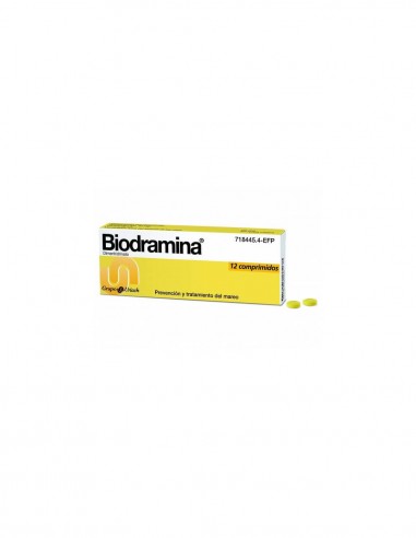 BIODRAMINA 12 COMPRIMIDOS