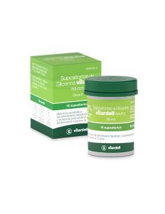 SUPOSITORIO GLICERINA VILARDELL ADULTO TARRO 18 UD