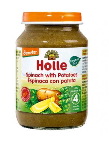 HOLLE POTITO ESPINACAS CON PAPA +6M 190 GR