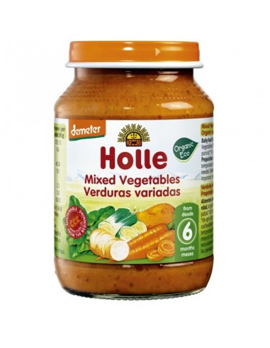 HOLLE POTITO VERDURAS VARIADAS +6M 190GR