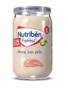 NUTRIBEN POLLO CON ARROZ 235 G POTITO