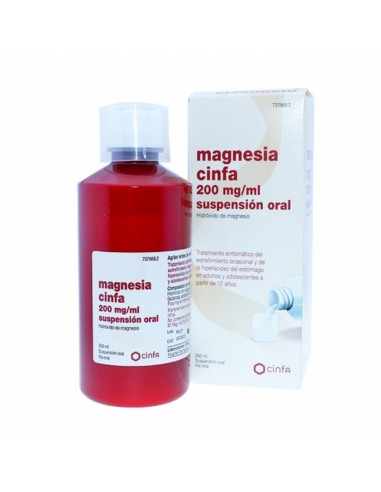 MAGNESIA CINFA 200 MG/ML SUSP 30 G